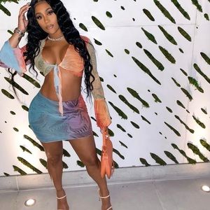 Desire skirt set
